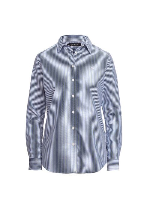Camicia in cotone a righe Classic-Fit LAUREN RALPH LAUREN | 200859048001.BLUE/WHITE
